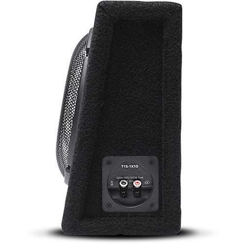 Rockford Fosgate T1S-1X10 Power Single 10” T1 Slim Sealed Loaded Enclosure Rockford Fosgate T1S-1X10 Power Single 10” T1 Slim Sealed Loaded Enclosure
